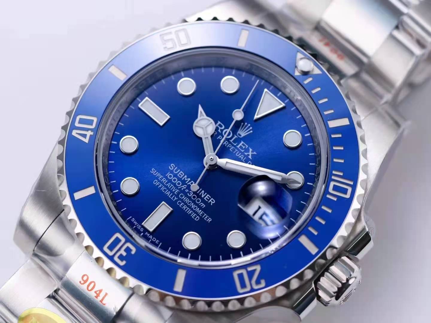 Submariner 116619LB Blue Ceramic White Gold