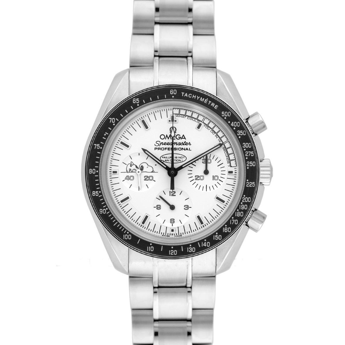 Speedmaster Professional Apollo 13 Silver Snoopy Award on Bracelet