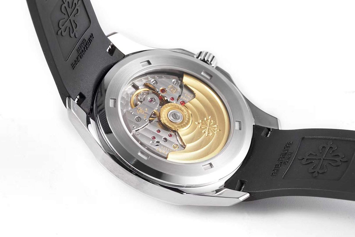 Aquanaut 5165A-001 Black Dial in Steel