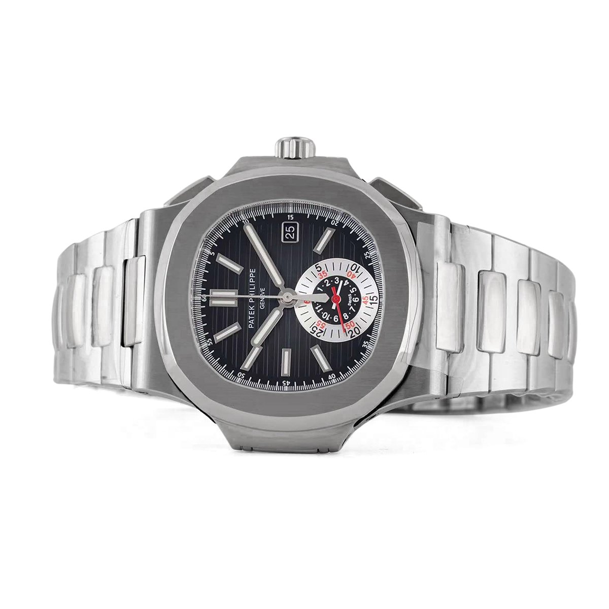 Nautilus 5980/1A-014 Black Dial in Steel