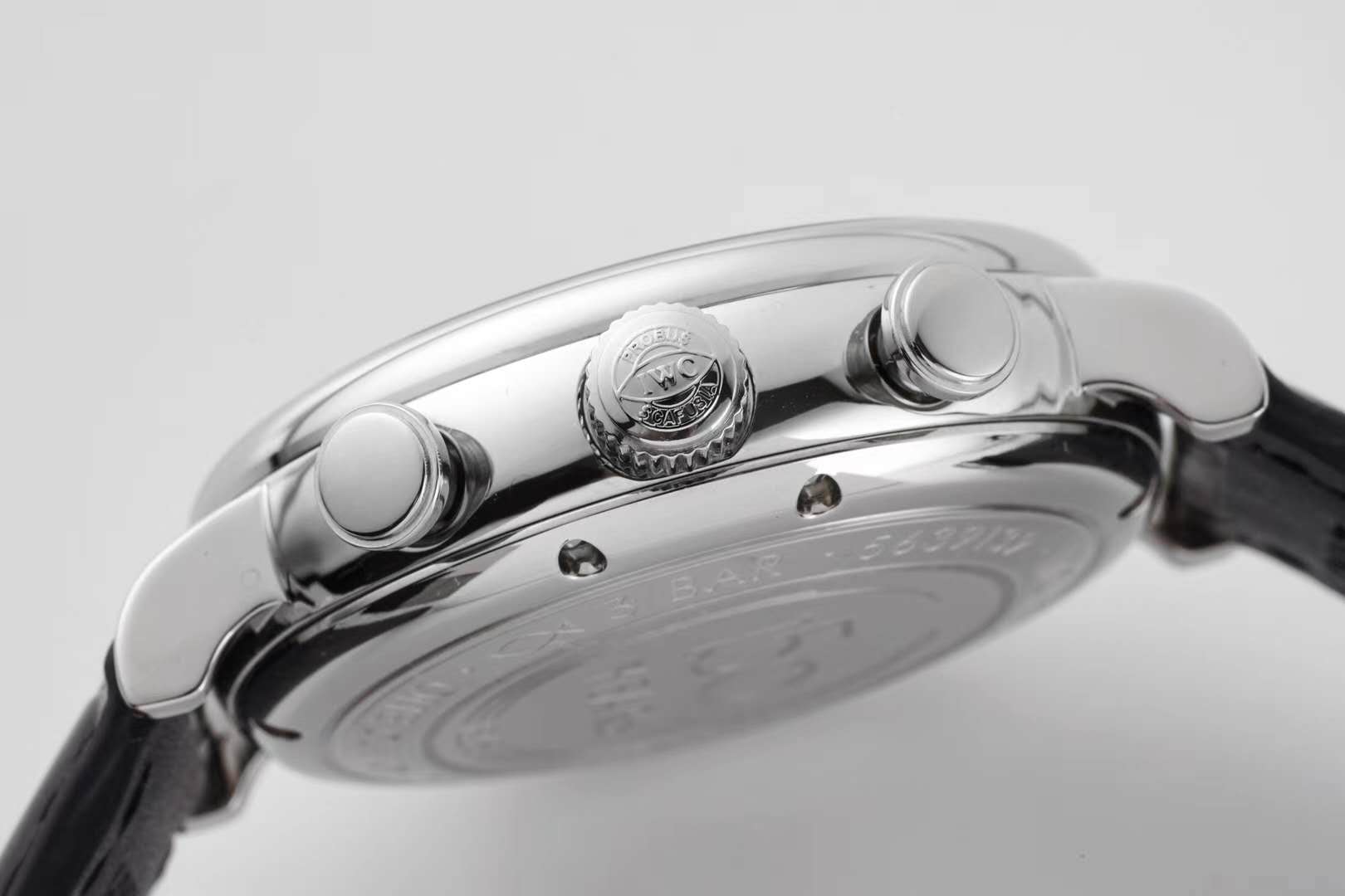 Portofino Chronograph IW390303 Edition “150 Years” Blue Dial in Steel