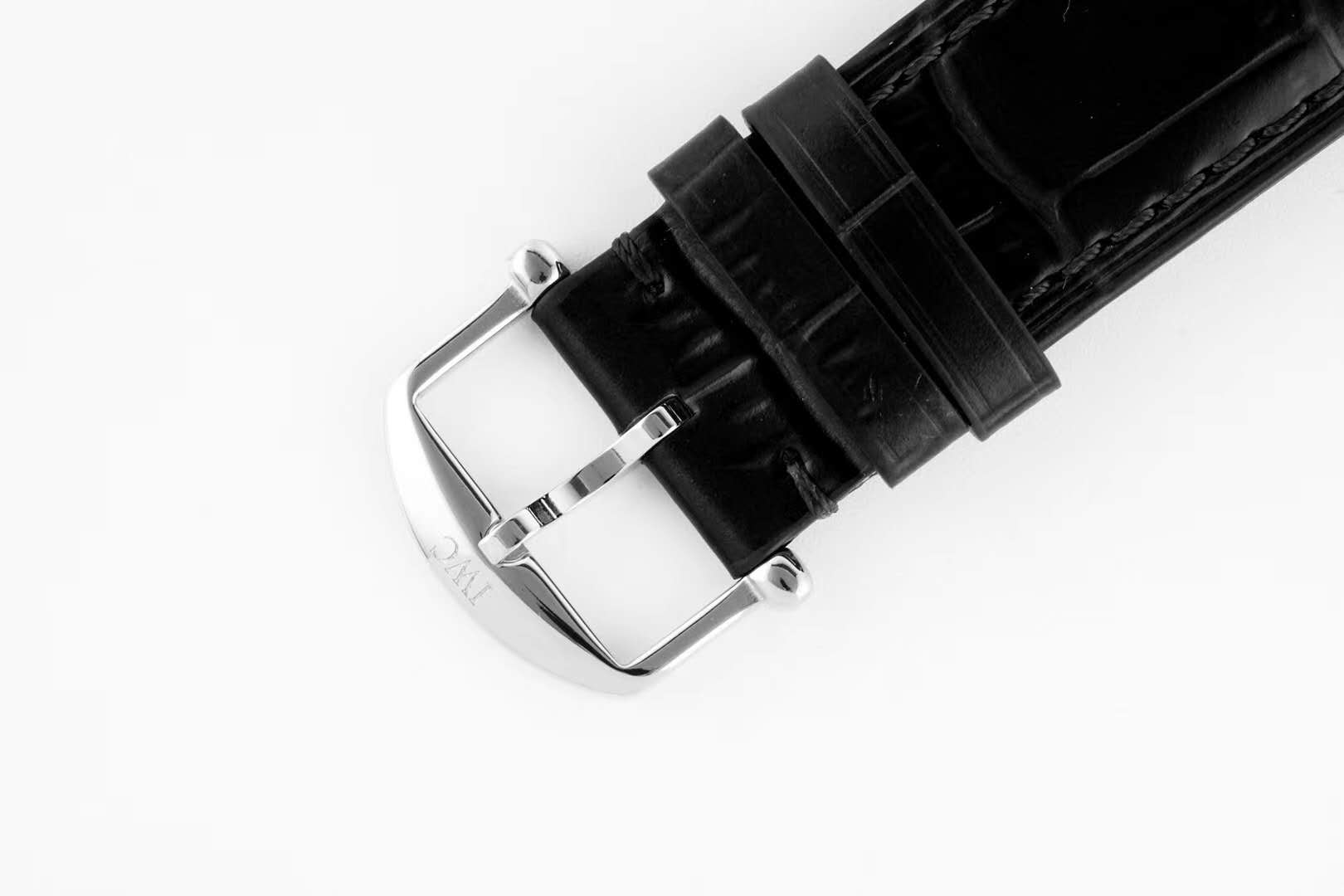 Portofino Chronograph IW391029 Edition “150 Years” Black Dial in Steel