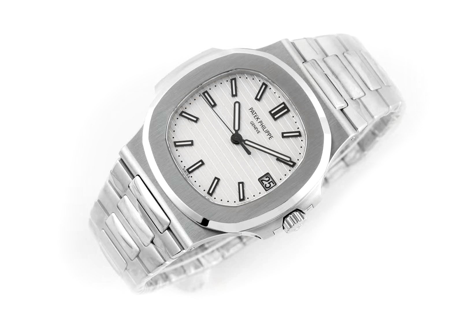 Nautilus Jumbo 5711/1A-011 White Dial