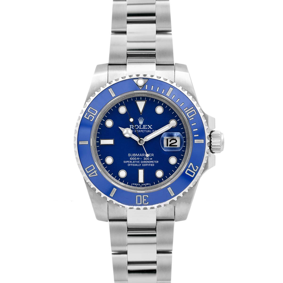Submariner 116619LB ‘Smurf’ Blue Ceramic White Gold
