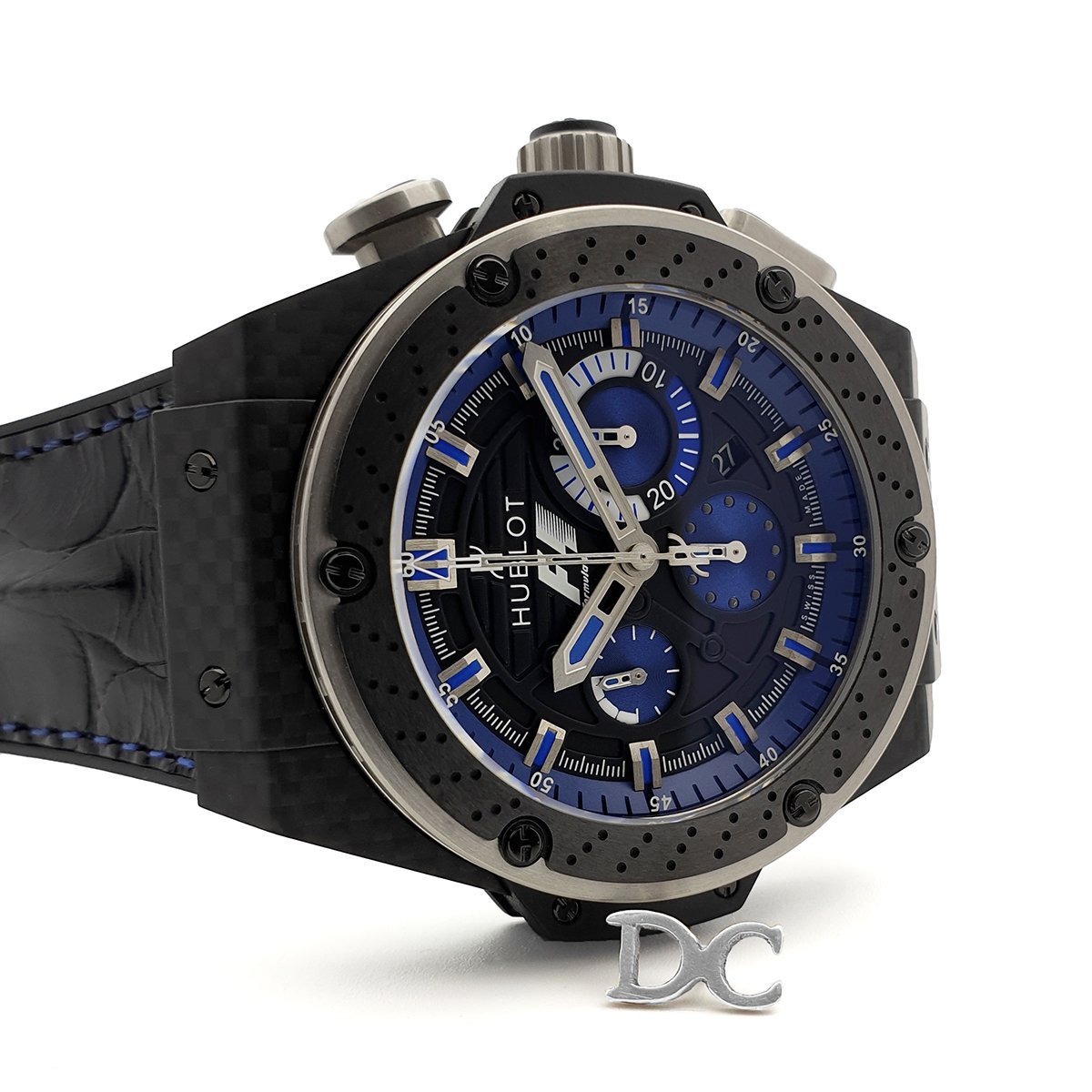 King Power F1 Interlagos Matte Black Dial Chronograph