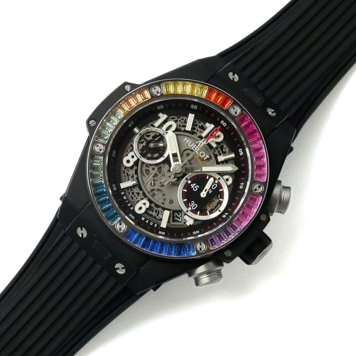 Big Bang Unico Black Magic with Rainbow D1am0nds