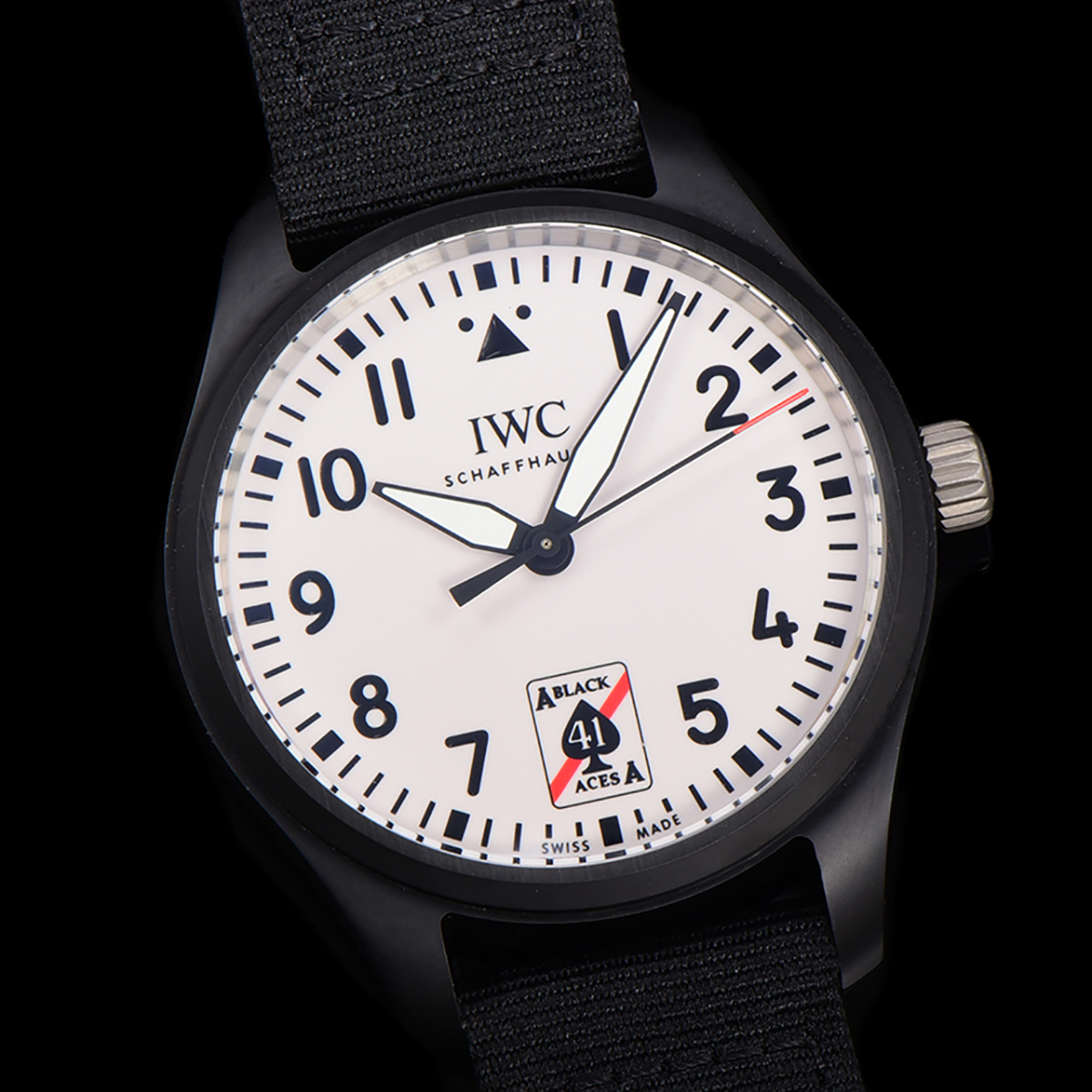 Pilot’s Watch IW326905 Automatic 41 Black Aces