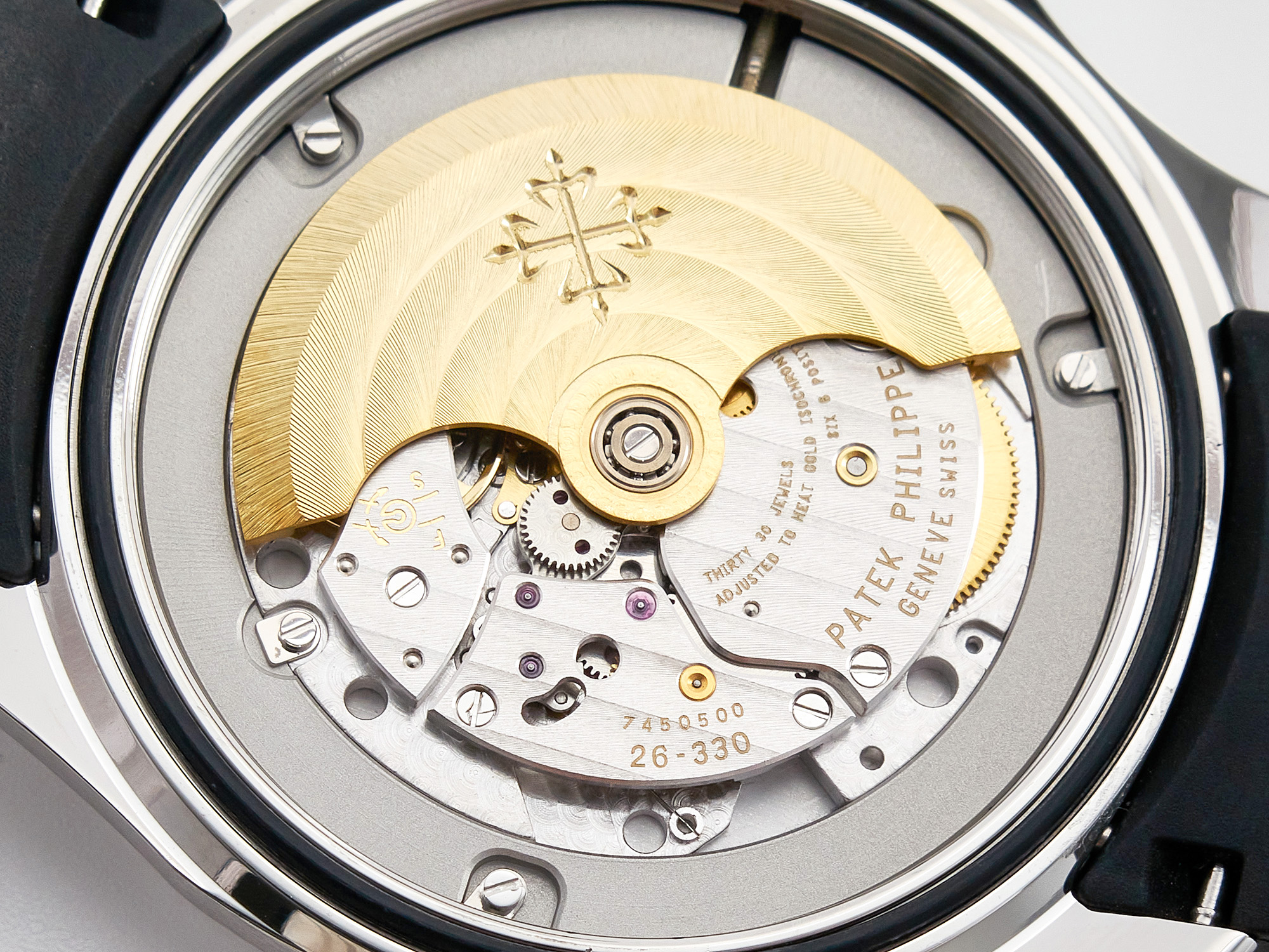 Aquanaut 5167 40mm SS 3KF 1:1 Best Edition Black Dial on Black Rubber Strap A330 S*per Clone V3