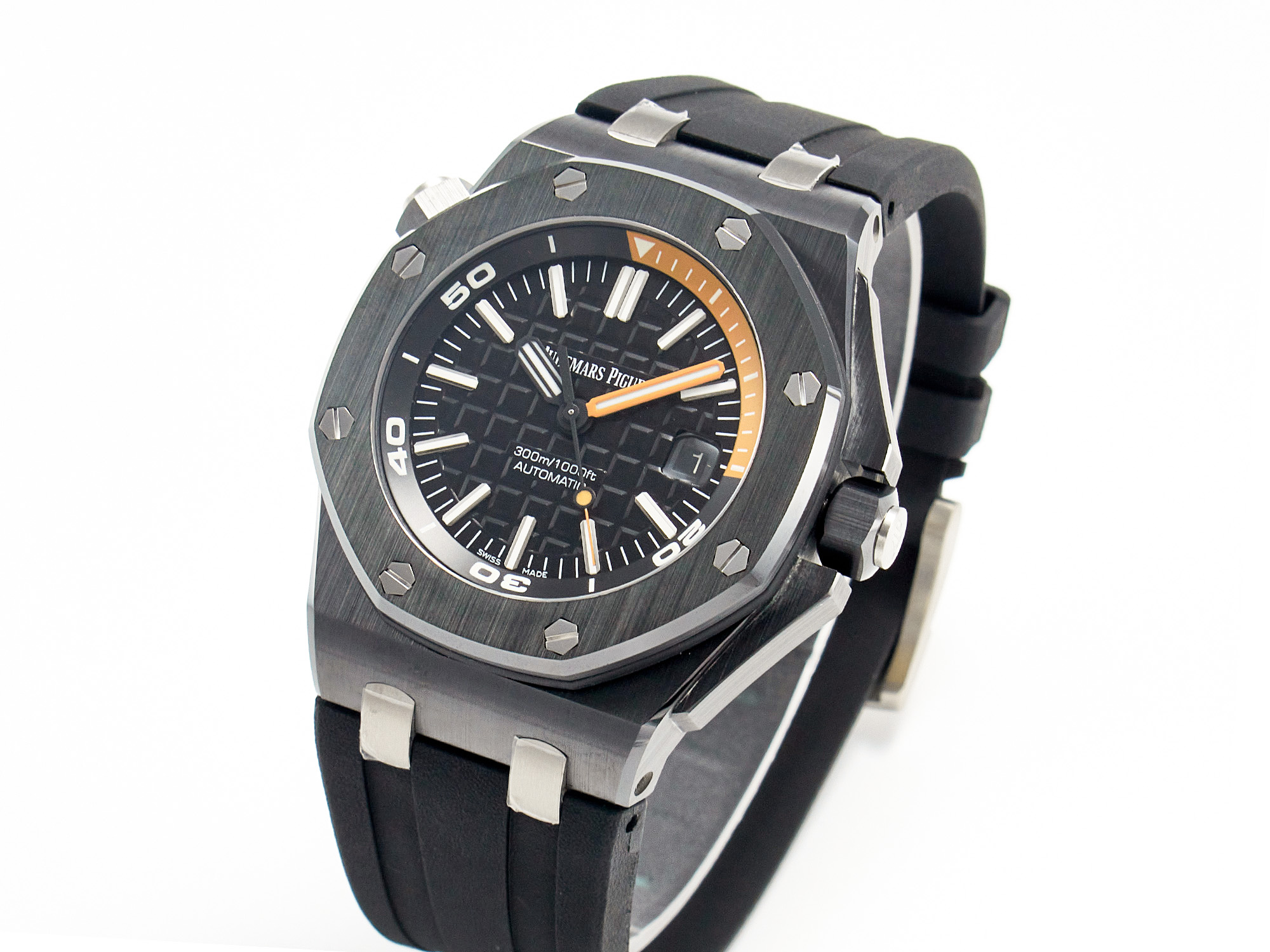 Royal Oak Offshore Diver 15707 Black Ceramic ZF 1:1 Best Edition SA3120 S*per Clone